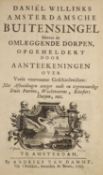 ° Willink, Daniel. Amsterdamasche Buitensingel nevens de Omleggende Dorpen ...printed and