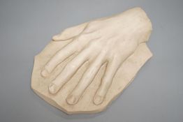 A composite model hand, pianist Jorges Bolet, length 22cm