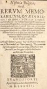 ° Galle, Philippe & Others. Historia Belgica ...(8), 366, (1),ff., old blind decorated calf,