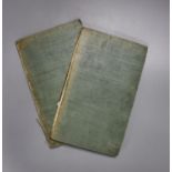 ° Relhan, Anthony- A Short History of Brighthelston, 8vo, cloth, with a folding engraved plate,