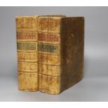 ° Johnson, Samuel - A Dictionary of the English Language, 4th edition, 2 vols, 4to, calf, front