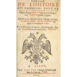 ° Abrege de l'Histoire de Empereurs, tant de Rome, que d'Allemagne ...engraved illus. throughout;