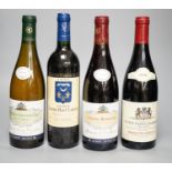 Four bottles of 2000 Chablis Grand Cru two bottles of 1996 Chateau Smith Havt Lafitte and eight
