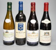 Four bottles of 2000 Chablis Grand Cru two bottles of 1996 Chateau Smith Havt Lafitte and eight