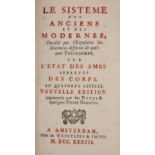 ° 2 books, [Buber, Marie] Le Sisteme des Anciens et des Modernes, Concilie par L'Exposition des