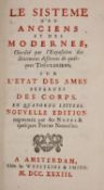 ° 2 books, [Buber, Marie] Le Sisteme des Anciens et des Modernes, Concilie par L'Exposition des