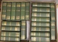 ° Dickens, Charles - Works, - Authentic Edition, 21 vols, 8vo, green cloth gilt, Chapman and Hall,