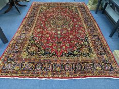 A Kashan carpet, 365 x 245cm