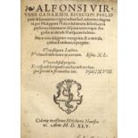 ° Virues, Alphonsus de. Philippicae Disputationes Viginti Adversus Lutherana Dogmata, per