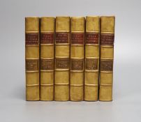 ° D'Urfey, Thomas - Wit and Mirth, or Pills to Purge Melancholy, 4th edition, 6 vols, 12mo, calf