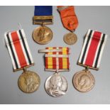 Police and Nursing service medals -two George V For Faithful Service in the Special Constabulary