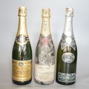 Champagnes, sparkling wines etc (12 bottles) including Moet et Chandon 1977 Silver Jubilee and a