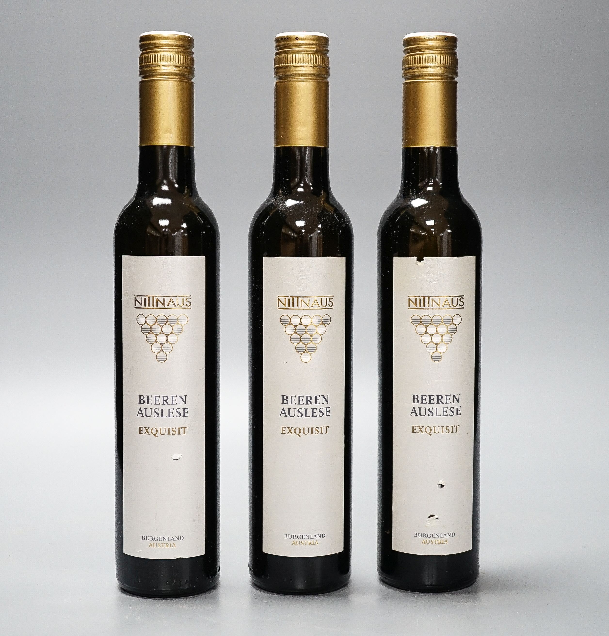 Six bottles of Weingut Hans und Christine Nittnaus Beerenauslesse Exquisit-Burgenland, 2017, 37.