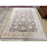 A Zeigler style ivory ground carpet, 300 x 240cm