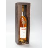 One cased bottle of Hine 1975 cognac