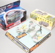Dinky toys No. 6 Shepherd Set, 718 Hawker Hunter, other die cast toys and a boxed Corgi Toys Heavy