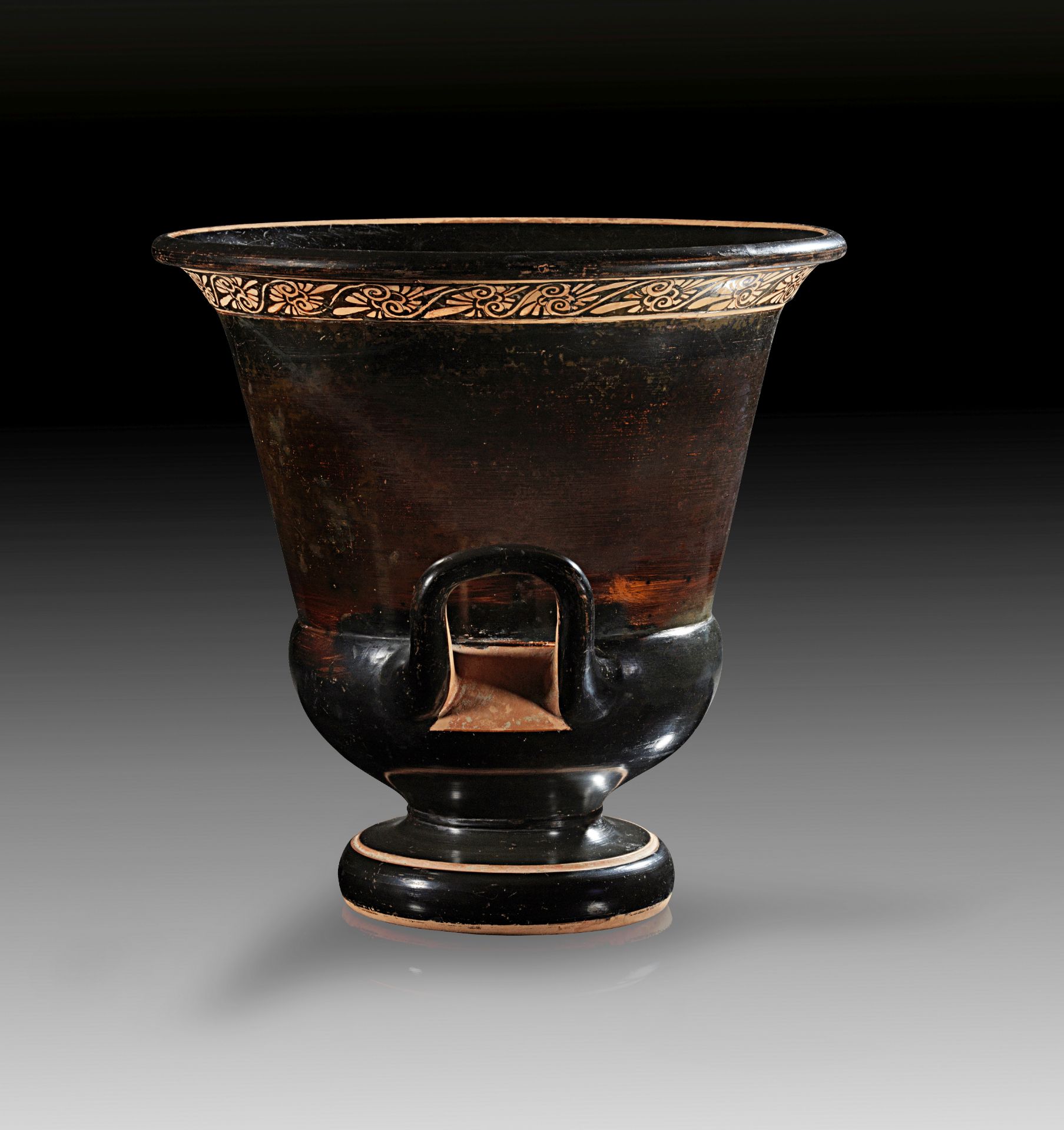 Attic calyx krater. - Image 3 of 3