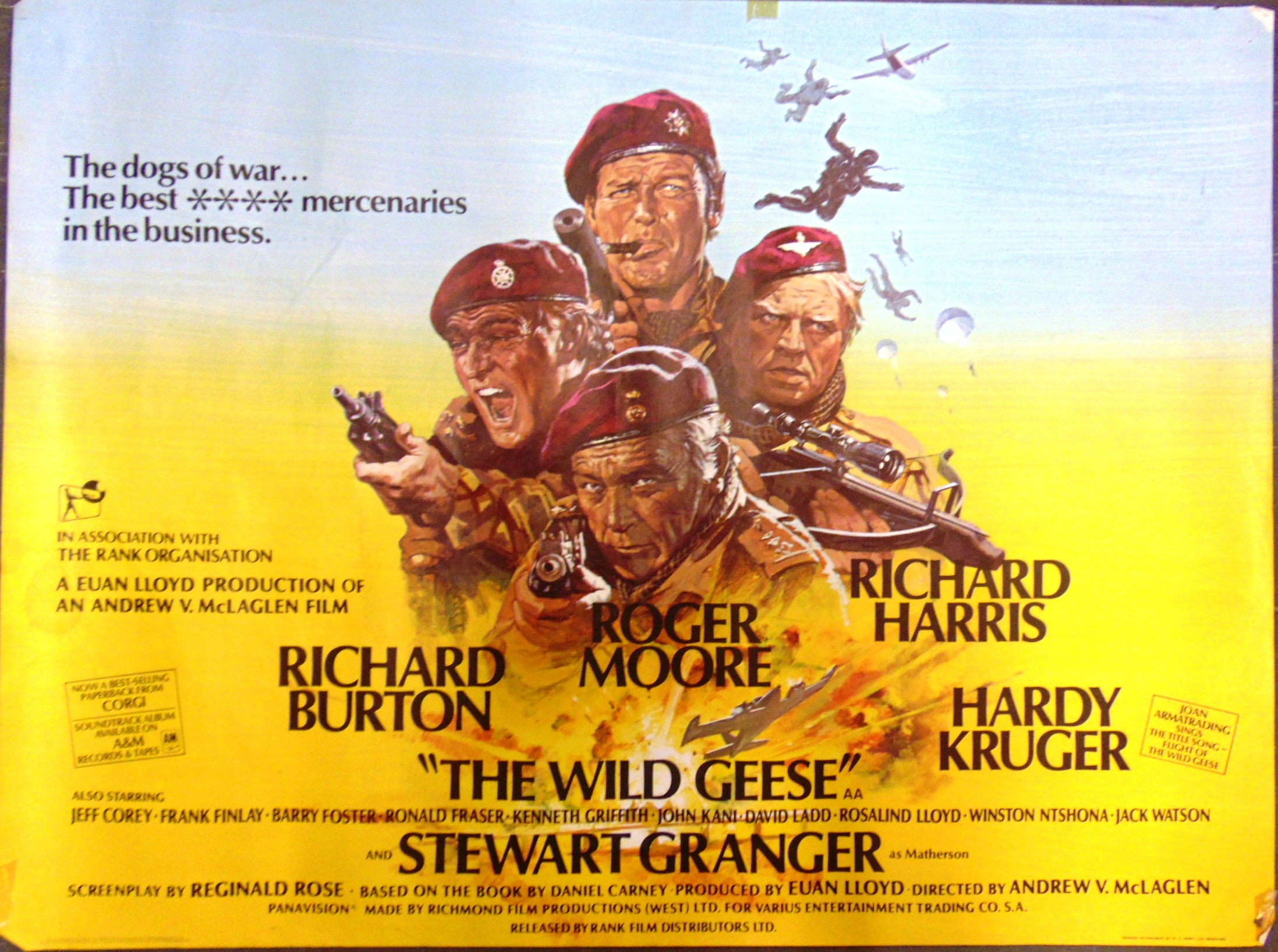 NINETEEN FILM POSTERS including those for Assault on Precinct 13; The Wild Geese; Sinbad and the Eye - Image 4 of 4