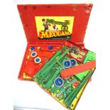 MECCANO - ASSORTED in a No.8 box and loose.