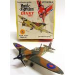 A DINKY NO.719, SPITFIRE MK II 'BATTLE OF BRITAIN' good condition, boxed, the box fair to good (