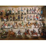 SIXTY-FOUR DEL PRADO NAPOLEONIC ERA MODEL SOLDIERS mounted (33) and on foot (31), all unboxed, (