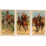 CIGARETTE & TRADE CARDS - MILITARY & NAVAL Assorted part sets and odds, including Wills '