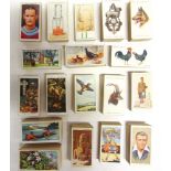 CIGARETTE CARDS - EIGHTEEN ASSORTED SETS comprising Player, 'Cricketers, 1934', 1934 (50/50);