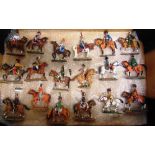 THIRTY-SEVEN DEL PRADO NAPOLEONIC ERA MODEL SOLDIERS all mounted, all unboxed, (two boxes).