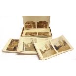 MILITARIA - A SET OF FIFTY STEREOSCOPIC VIEW CARDS OF GREAT WAR INTEREST 'The Battle-Field