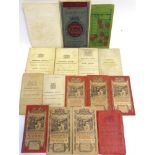 [MAPS] Sixteen assorted folding maps, mainly Ordnance Survey, including also Bartholomew's New Map