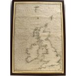 [MAP]. GREAT BRITAIN & IRELAND Klint, Gustav af (Swedish, 1771-1840), 'Karta ofver Brittiske Oarne