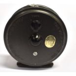 FISHING - A HARDY 'THE VISCOUNT 140' FLY REEL 3 1/5' (9cm) diameter, uncased. Condition Report :