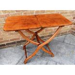 VICTORIAN COACHING TABLE, 72cm x 91cm x 45cm