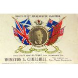 POSTCARDS - WINSTON CHURCHILL Ten assorted cards, comprising portraits published by Rotary