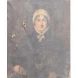 AFTER SIR THOMAS LAWRENCE (1769–1830) Portrait of Mary Coppendale, Mrs Joseph May Oil on canvas 92cm