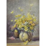 JOHN PORTER WALE (1860 - 1920) 'Buttercups' Watercolour Signed J P Wale lower left, labelled verso