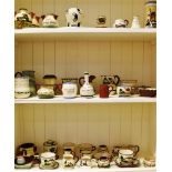 A LARGE COLLECTION OF ASSORTED DEVONWARE/MOTTOWARE including Longpark, Aller Vale and Watcombe