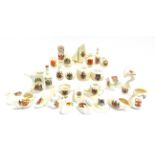 CRESTED CHINA - ASSORTED Thirty pieces, comprising an Arcadian China Ball of String (St. Annes-on-