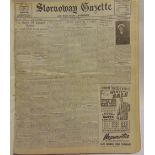 [MISCELLANEOUS] Stornoway Gazette and West Coast Advertiser, Jan.-Dec. 1956, bound as one, half