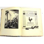 [CLASSIC LITERATURE]. ILLUSTRATED Flaubert, Gustave. Salambo, translated by E. Powys Mathers,
