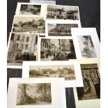 RACHEL ANN LE BAS, N.E.A.C., R.E. (ENGLISH, 1923-2020) Twelve assorted etchings, all unsigned,