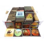ASSORTED MAGIC LANTERN SLIDES mainly part sets and odds, (approximately 200).