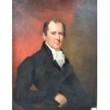 EARLY 19TH CENTURY SCHOOL Portrait of a gentleman, believed to be John MacGregor Oil on canvas