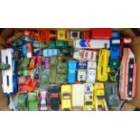 ASSORTED DIECAST MODEL VEHICLES circa 1950s-80s, variable condition, good to playworn, all