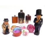 ASSORTED COLLECTABLES comprising a Royal Doulton 'Winston Churchill' toby jug, 13.25cm high; a