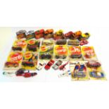 ASSORTED MATCHBOX 1-75 SERIES & CORGI JUNIORS DIECAST MODEL VEHICLES circa 1970s-early 1980s,