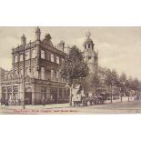 POSTCARDS - LONDON Approximately sixty-four cards, comprising real photographic views of Temple Bar,