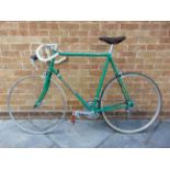 A YOUNGS HAND-BUILT GENTLEMAN'S RACING OR TOURING BICYCLE the 64.5cm (25 3/8 inch) frame with