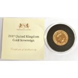 GREAT BRITAIN - ELIZABETH II (1952-), SOVEREIGN, 2017