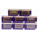 [OO GAUGE]. EIGHT WESSEX WAGONS LIMITED EDITION WAGONS BY DAPOL comprising a seven-plank coal
